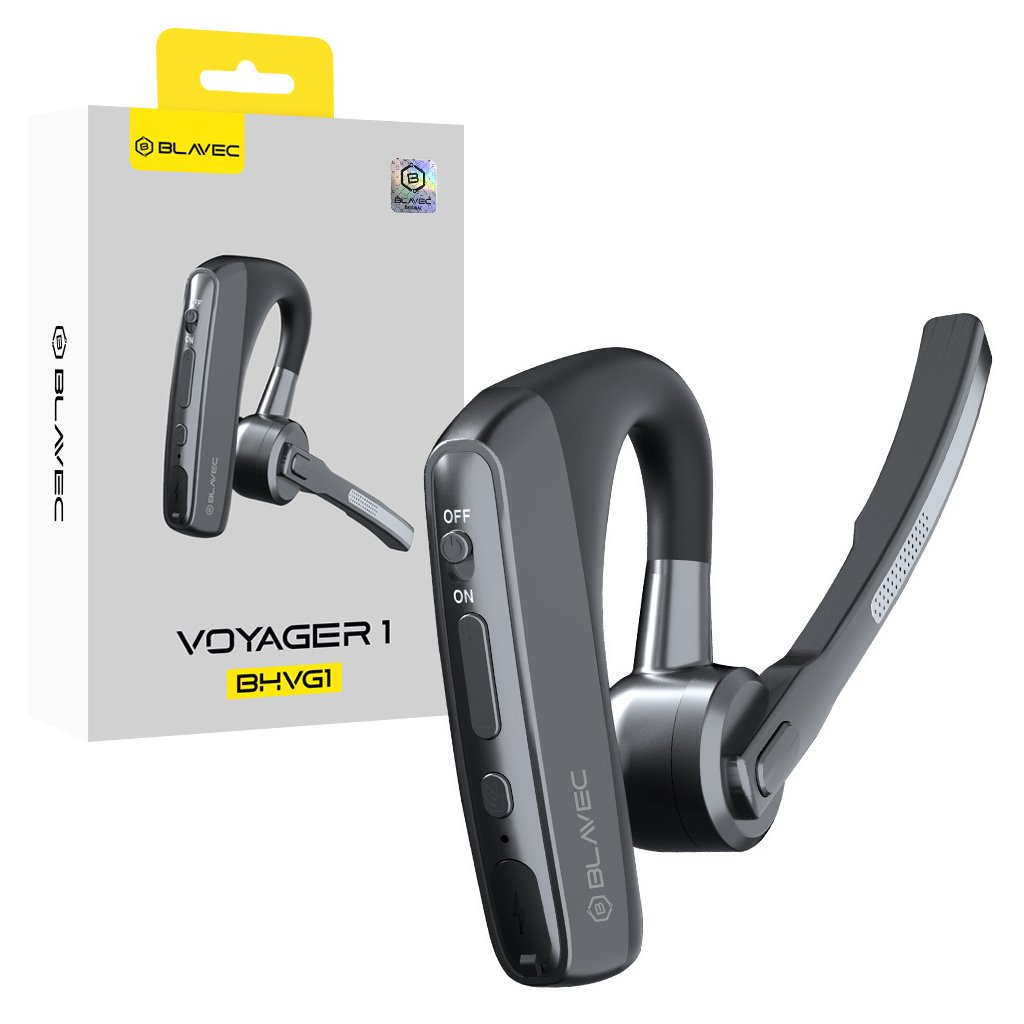 Bluetooth headset Blavec Voyager 1 Multipoint (BHVG1-B) - čierny