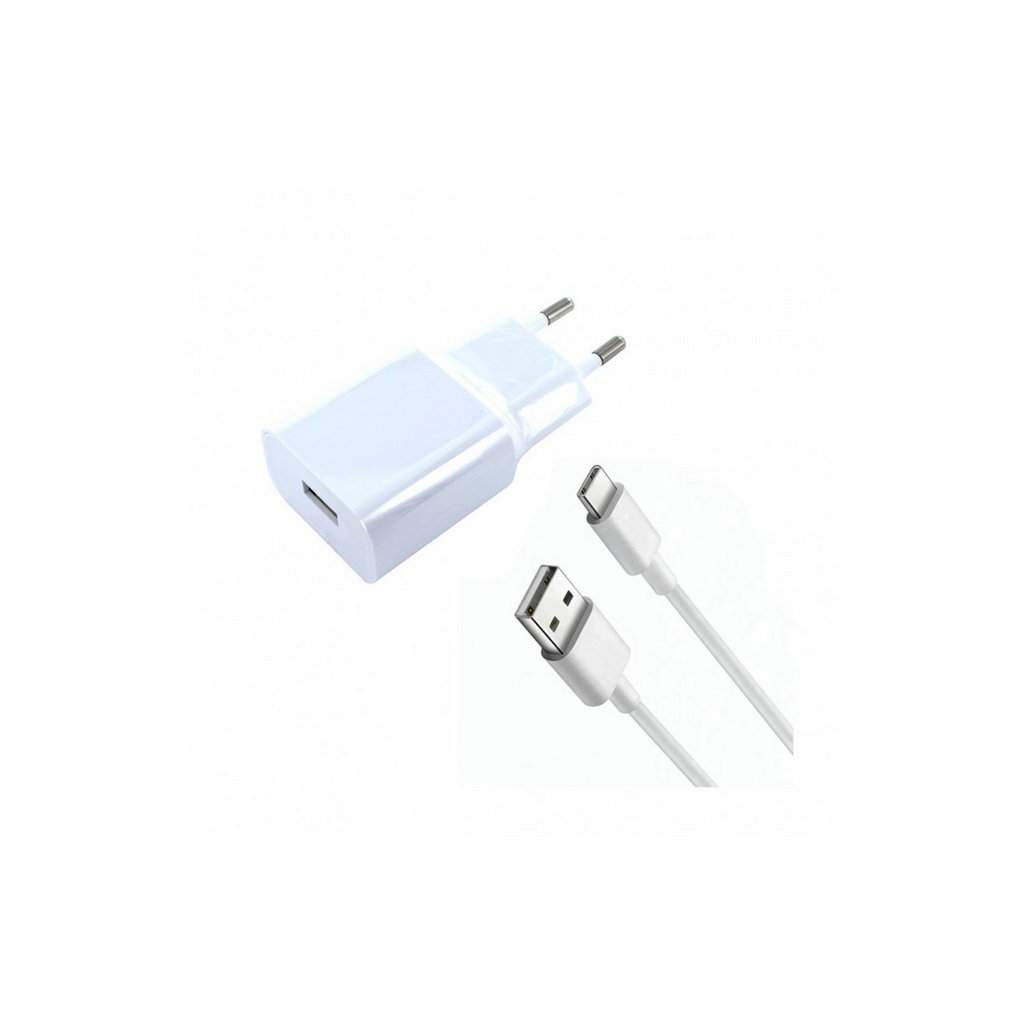 Originálna nabíjačka na mobil Xiaomi MDY-08-EO + USB-C (Type-C) dátový  kábel biela