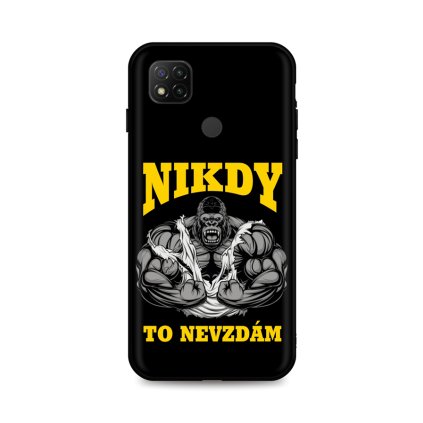 Zadný silikónový kryt DARK na Xiaomi Redmi 9C Gorila