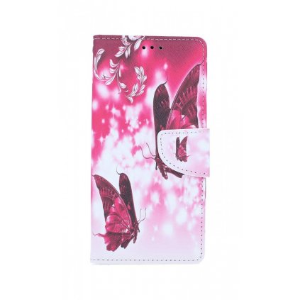 Flipové púzdro na iPhone SE 2020 Zamilovaní motýle