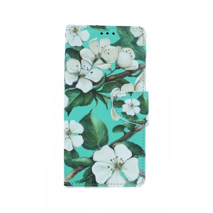 Flipové púzdro na iPhone SE 2020 Maľované kvety