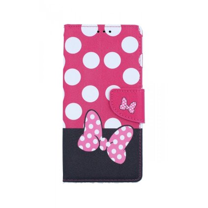 Flipové púzdro na iPhone SE 2020 Minnie Mouse