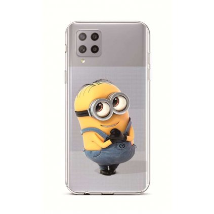 Zadný silikónový kryt na Samsung A42 Minion