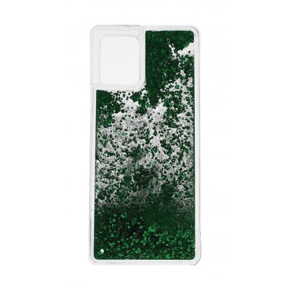 Zadný silikónový kryt na Samsung A42 Liquid zelený
