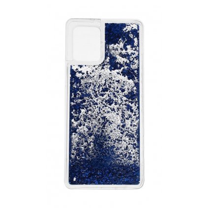 Zadný silikónový kryt na Samsung A42 Liquid modrý