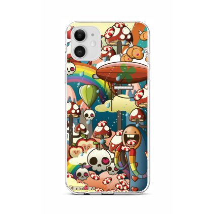 Zadný silikónový kryt na iPhone 12 Caram Law 2