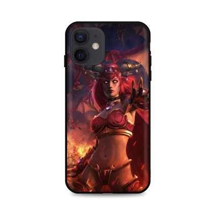 Zadný silikónový kryt DARK na iPhone 12 Heroes Of The Storm