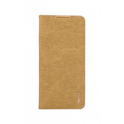 Flipové puzdro Luna Book na Samsung A72 zlaté