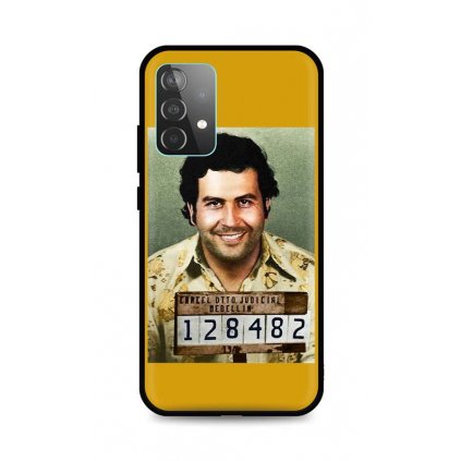 Zadný silikónový kryt DARK na Samsung A52 Pablo Escobar