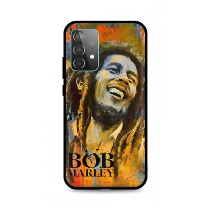 Zadný silikónový kryt DARK na Samsung A52 Bob Marley