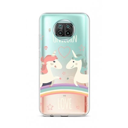 Zadný silikónový kryt na Xiaomi Mi 10T Lite Unicorn Love