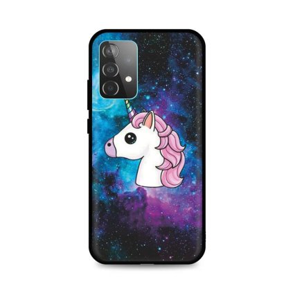 Zadný pevný kryt LUXURY na Samsung A52 Space Unicorn