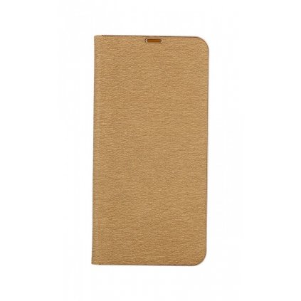 Flipové puzdro Luna Book na Samsung A72 zlaté