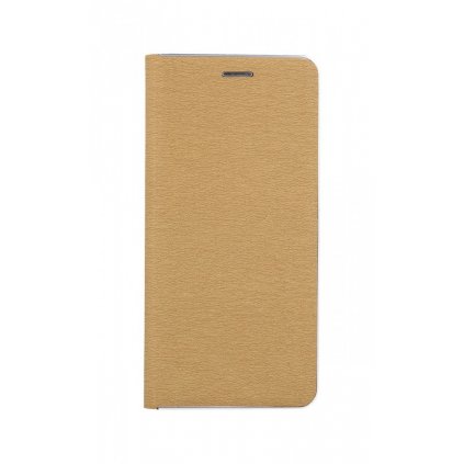Flipové puzdro Luna Book na Samsung A32 zlato-strieborné