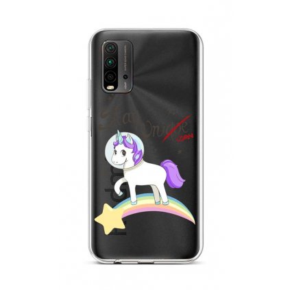 Zadný silikónový kryt na Xiaomi Redmi 9T Stay Unicorn