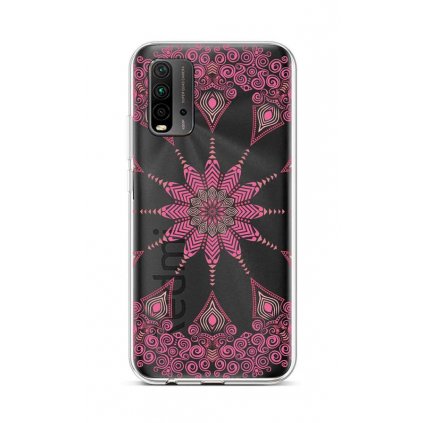 Zadný silikónový kryt na Xiaomi Redmi 9T Pink Mandala