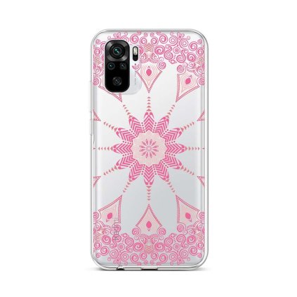 Zadný silikónový kryt na Xiaomi Redmi Note 10 Pink Mandala