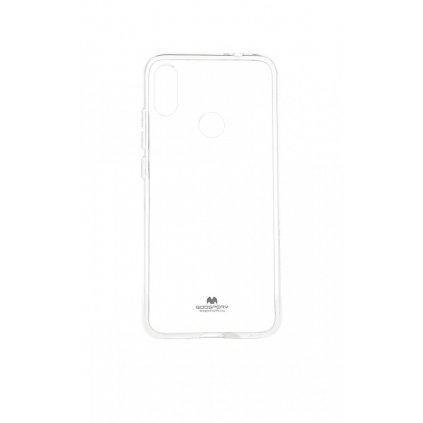 Zadný silikónový kryt Mercury Jelly Case na Xiaomi Redmi Note 7 priehľadný