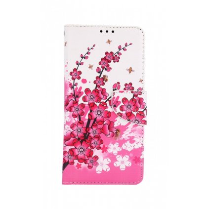 Flipové puzdro na Xiaomi Mi 11 Kytičky textil