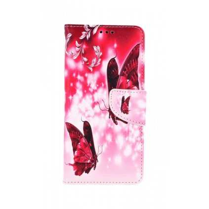 Flipové púzdro na Samsung A52 Zamilovaní motýle