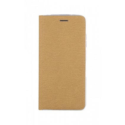 Flipové puzdro Luna Book na Xiaomi Redmi Note 10 5G zlato-strieborné