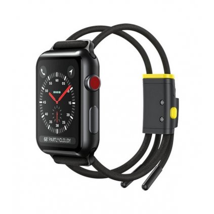 Remienok Baseus Rope Strap pre Apple Watch 3-4-5-6-SE 38-40mm čierny