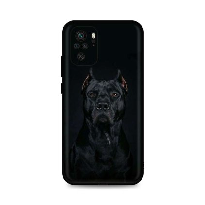 Zadný silikónový kryt DARK na Xiaomi Redmi Note 10 Dark Pitbull