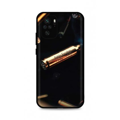 Zadný silikónový kryt DARK na Xiaomi Redmi Note 10 Pablo Escobar Bullet