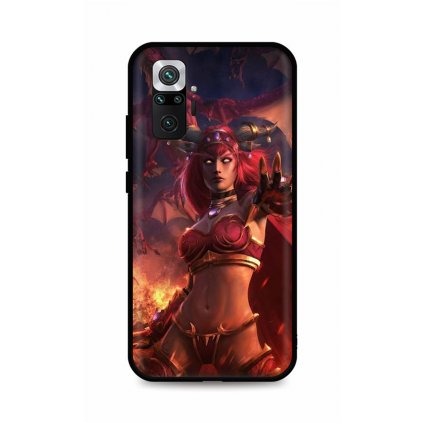 Zadný silikónový kryt DARK na Xiaomi Redmi Note 10 Pro Heroes Of The Storm