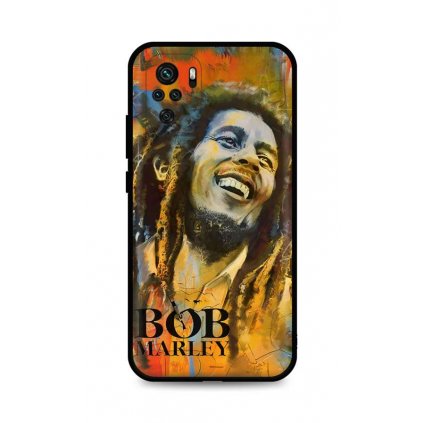 Zadný silikónový kryt DARK na Xiaomi Redmi Note 10 Bob Marley