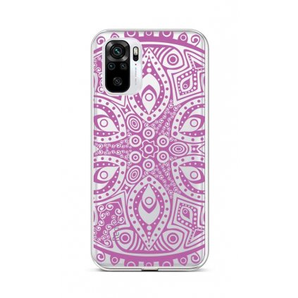 Zadný silikónový kryt na Xiaomi Redmi Note 10 Violet Mandala