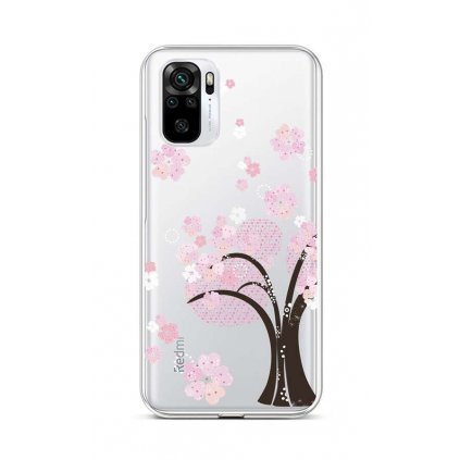 Zadný silikónový kryt na Xiaomi Redmi Note 10 Cherry Tree