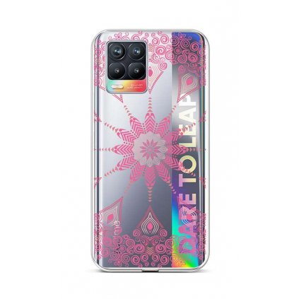 Zadný silikónový kryt na Realme 8 Pink Mandala