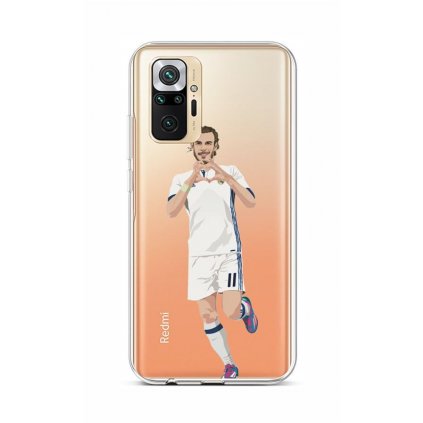 Zadný silikónový kryt na Xiaomi Redmi Note 10 Pro Futbalista 2