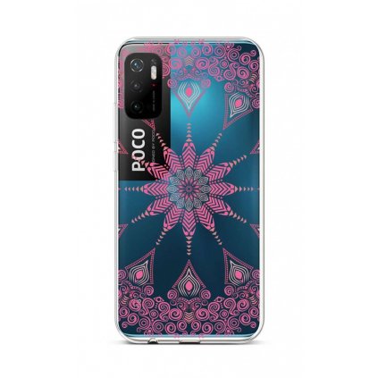 Zadný silikónový kryt na Xiaomi Poco M3 Pro Pink Mandala