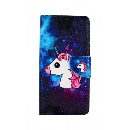 Flipové púzdro na Samsung A32 5G Space Unicorn