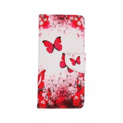 Flipové puzdro na Xiaomi Redmi Note 10 Pro Ružové motýle