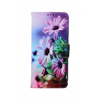 Flipové puzdro na Xiaomi Redmi Note 9 Fialové kvety