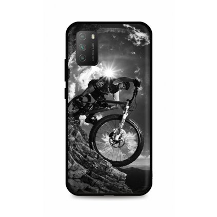 Zadný silikónový kryt DARK na Xiaomi Poco M3 Mountain Rider