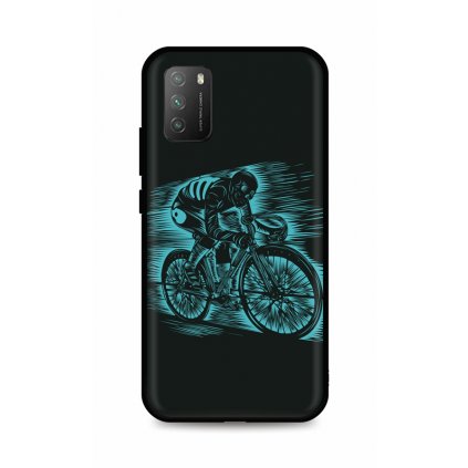 Zadný silikónový kryt DARK na Xiaomi Poco M3 Speeding