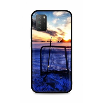 Zadný silikónový kryt DARK na Xiaomi Poco M3 Hockey Sunset