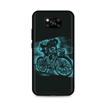 Zadný silikónový kryt DARK na Xiaomi Poco X3 Speeding