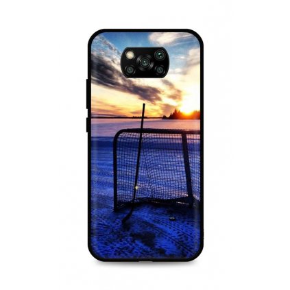 Zadný silikónový kryt DARK na Xiaomi Poco X3 Hockey Sunset