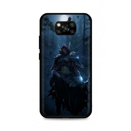 Zadný silikónový kryt DARK na Xiaomi Poco X3 Player Hero