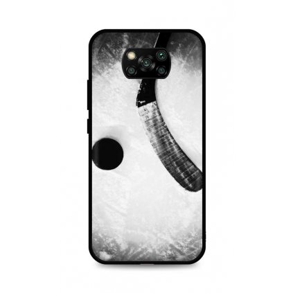 Zadný silikónový kryt DARK na Xiaomi Poco X3 Hockey