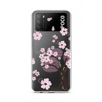 Zadný silikónový kryt na Xiaomi Poco M3 Cherry Tree