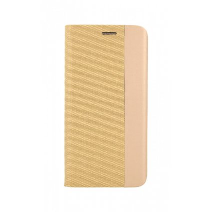 Flipové puzdro Sensitive Book na Xiaomi Redmi Note 10S zlaté