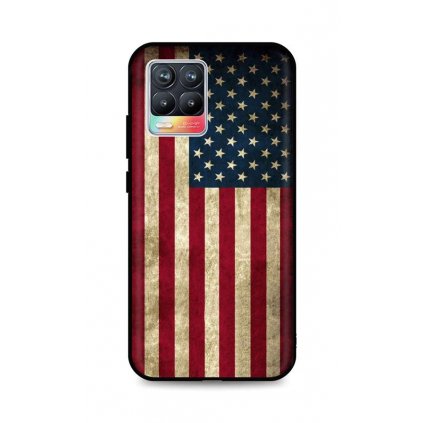 Zadný 3D silikónový kryt na Realme 8 Amerika