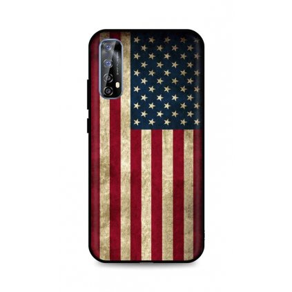 Zadný 3D silikónový kryt na Realme 7 Amerika