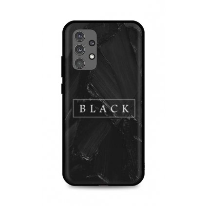 Zadný pevný kryt LUXURY na Samsung A32 Black